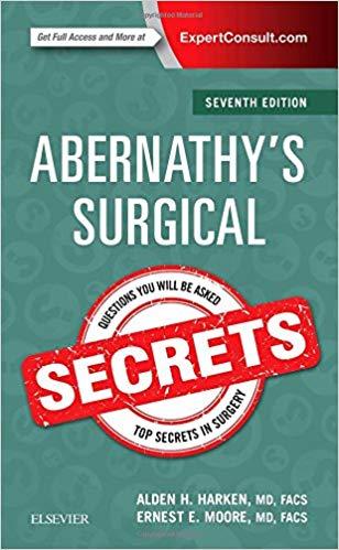 Abernathy’s Surgical Secrets 7th Edition
