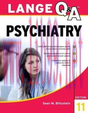 [AME]Lange Q&A Psychiatry, 11th Edition (PDF)