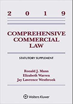 (PDF)Comprehensive Commercial Law 2019 Statutory Supplement (Supplements) Supplement Edition