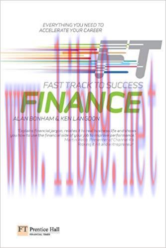 (PDF)Finance: Fast Track to Success: The low down on the top job 1st Edition
