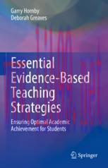 [PDF]Essential Evidence-Based Teaching Strategies: Ensuring Optimal Academic Achievement for St...