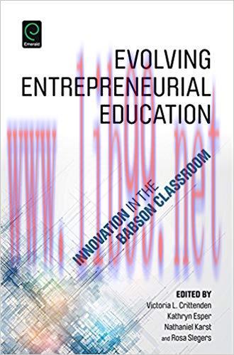 (PDF)Evolving Entrepreneurial Education: Innovation in the Babson Classroom (0)