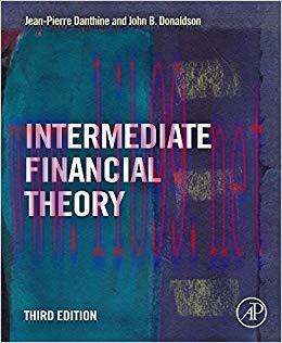Intermediate Financial Theory (Academic Press Advanced Finance) 3rd Edition,