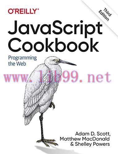[FOX-Ebook]JavaScript Cookbook: Programming the Web, 3rd Edition