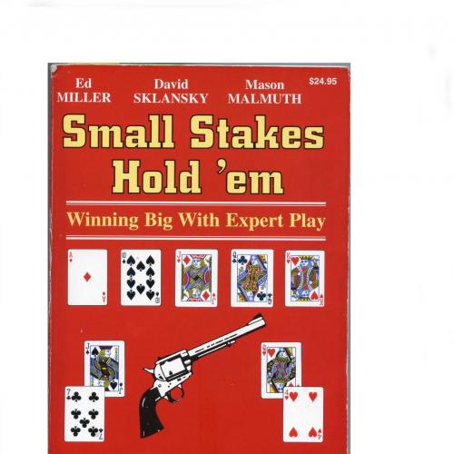 Small Stakes Hold 'em Winning Big With Expert Play - Wei Zhi