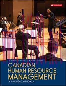 [PDF]Canadian Human Resource Management, 13th Canadian Edition PDF+EPUB