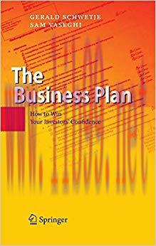 (PDF)The Business Plan: How to Win Your Investors&rsquo; Confidence 2007 Edition