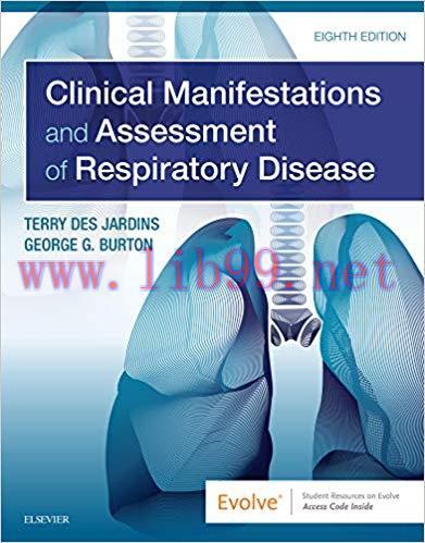 (PDF)Clinical Manifestations & Assessment of Respiratory Disease E-Book 8th Edition