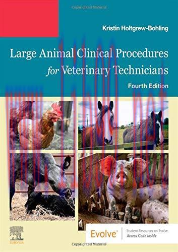 [AME]Large Animal Clinical Procedures for Veterinary Technicians, 4th Edition (Original PDF)