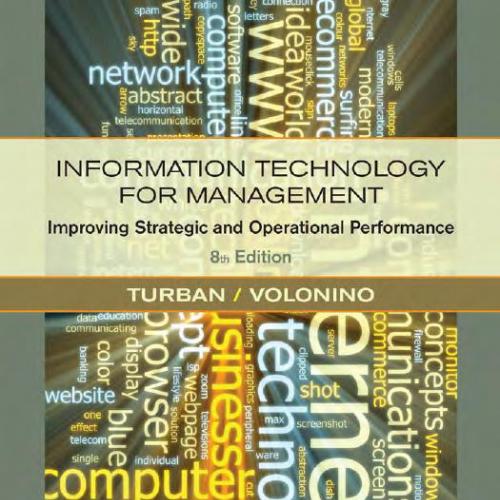 Information Technology Management 8th Edition