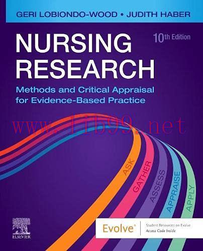 [AME]Nursing Research: Methods and Critical Appraisal for Evidence-Based Practice, 10th edition...