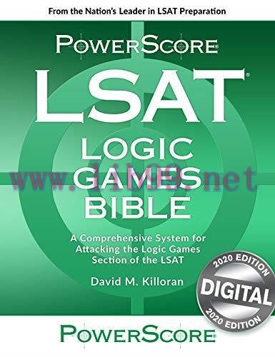 (PDF)The PowerScore LSAT Logic Games Bible, 2020 edition.: An advanced LSAT prep system for att...