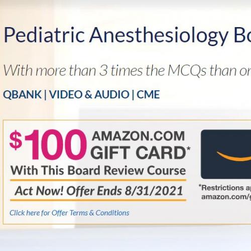 [AME]Pediatric Anesthesiology Board Review 2020 (v3.1) (The PassMachine) (Videos with Slides + ...