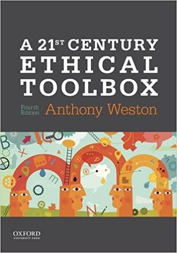 A 21st Century Ethical Toolbox 4th Edition