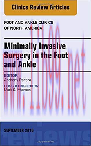 [PDF]Minimally Invasive Surgery in the Foot and Ankle [Anthony Perera]