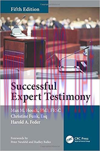 [PDF]Successful Expert Testimony, Fifth Edition