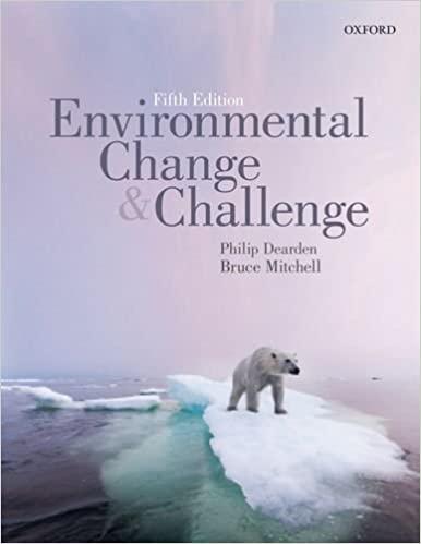 Environmental Change and Challenge 5th Edition