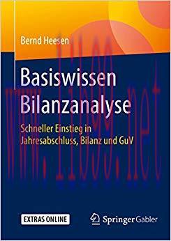 (PDF)Basiswissen Bilanzanalyse: Schneller Einstieg in Jahresabschluss, Bilanz und GuV (German E...
