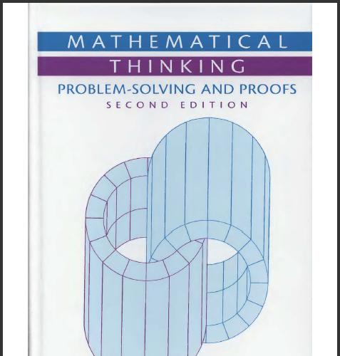 (Solution Manual)Mathematical Thinking Problem-Solving and Proofs (Classic Version), 2nd Editio...