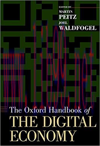 (PDF)The Oxford Handbook of the Digital Economy (Oxford Handbooks) 1st Edition