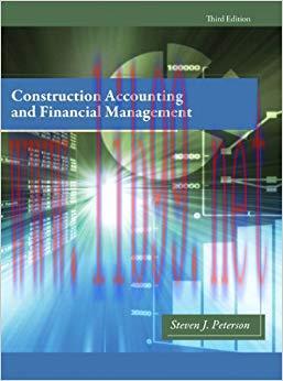 Construction Accounting & Financial Management 3rd Edition