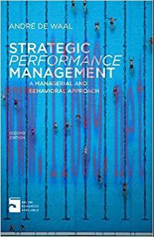 (PDF)Strategic Performance Management: A Managerial and Behavioral Approach 2nd Edition