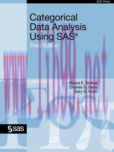 [FOX-Ebook]Categorical Data Analysis Using SAS, 3rd Edition