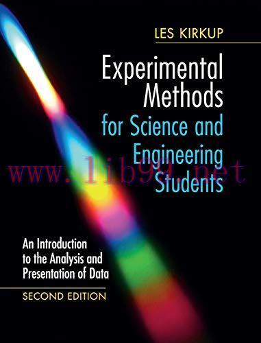[FOX-Ebook]Experimental Methods for Science and Engineering Students, 2nd Edition
