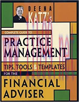 (PDF)Deena Katz&rsquo;s Complete Guide to Practice Management: Tips, Tools, and Templates for the Fin...