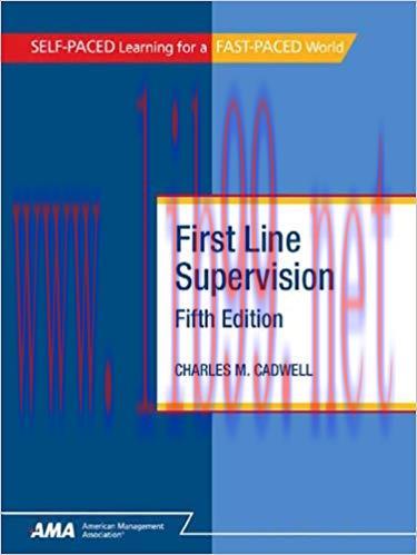 (PDF)First Line Supervision: EBook Edition 5th Edition
