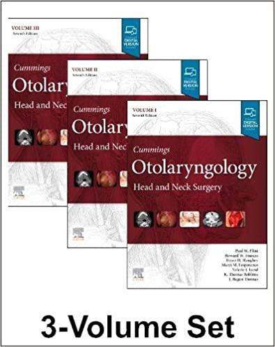 Cummings Otolaryngology Head and Neck Surgery, 3-Volume Set 7th Edition