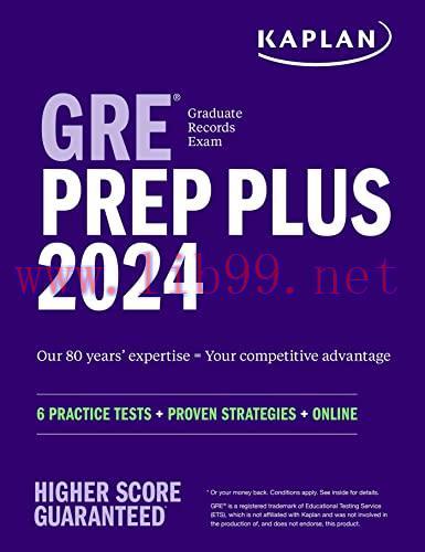 [FOX-Ebook]GRE Prep Plus 2024: 6 Practice Tests + Proven Strategies + Online
