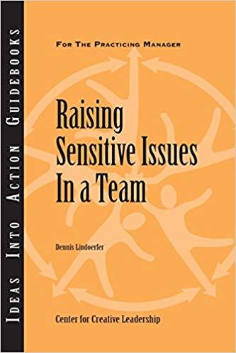 (PDF)Raising Sensitive Issues in a Team 1st Edition