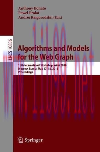 [FOX-Ebook]Algorithms and Models for the Web Graph: 15th International Workshop