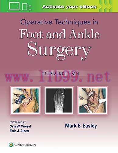 [AME]Operative Techniques in Foot and Ankle Surgery, 3rd edition (ePub3+Converted PDF)