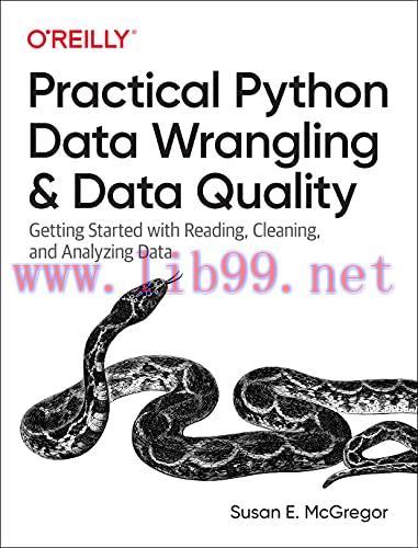 [FOX-Ebook]Practical Python Data Wrangling and Data Quality