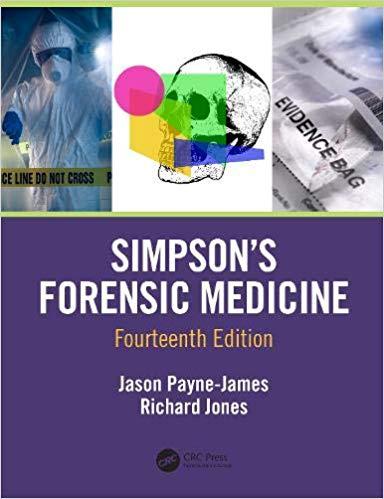 Simpson&rsquo;s Forensic Medicine 14th ed