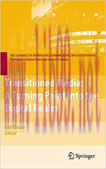 (PDF)Transitioned Media: A Turning Point into the Digital Realm (The Economics of Information, ...