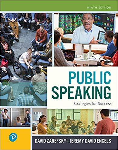 (PDF)Public Speaking Strategies for Success 9th Edition