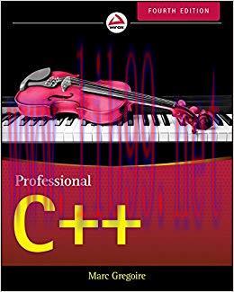 Professional C++ 4th Edition,