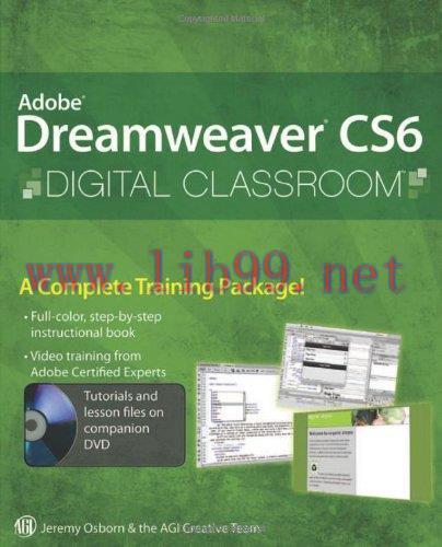 [FOX-Ebook]Adobe Dreamweaver CS6 Digital Classroom