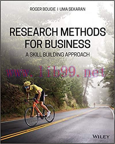 (PDF)Research Methods For Business: A Skill Building Approach, 8th Edition