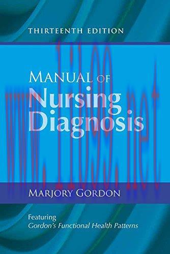 [AME]Manual of Nursing Diagnosis, 13th Edition (Original PDF)