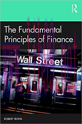 (PDF)The Fundamental Principles of Finance 1st Edition