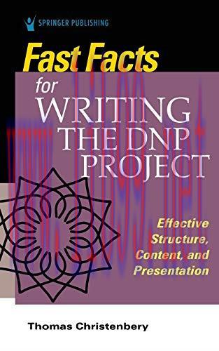 [AME]Fast Facts for Writing the DNP Project: Effective Structure, Content, and Presentation (Or...