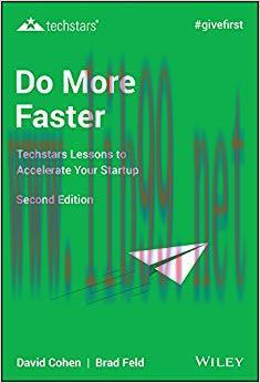 Do More Faster: Techstars Lessons to Accelerate Your Startup 2nd Edition,