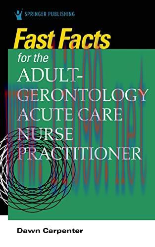 [AME]Fast Facts for the Adult-Gerontology Acute Care Nurse Practitioner (Original PDF)