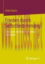 [PDF]Frieden durch Selbstbestimmung: Erfolg und Scheitern territorialer Autonomie