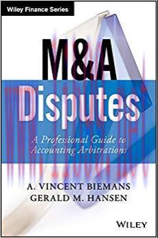 (PDF)M&A Disputes: A Professional Guide to Accounting Arbitrations (Wiley Finance) 1st Edition