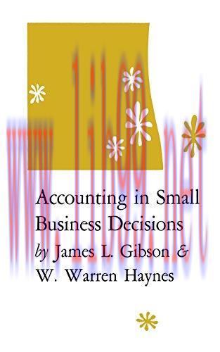 [FOX-Ebook]Accounting in Small Business Decisions